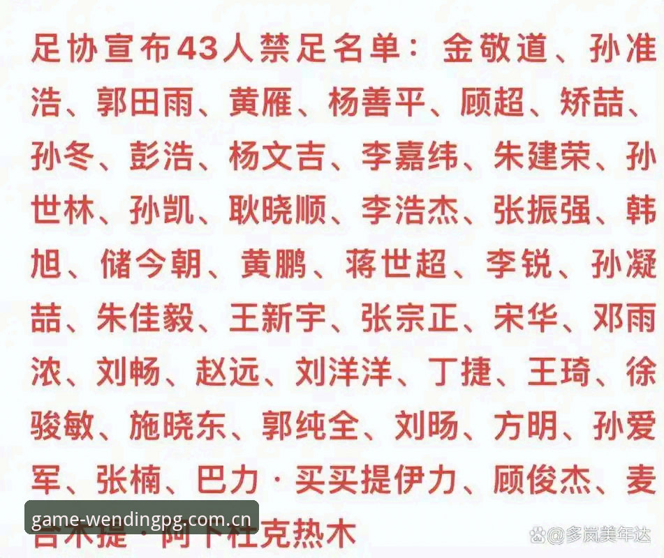 问鼎PG最新版本攻略 足协第三批禁足名单:17人终身禁赛的3大警示与行业重构方向